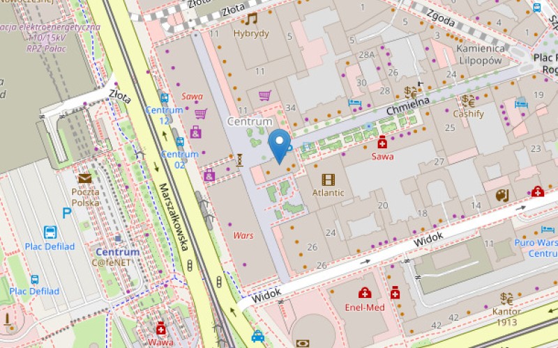 Mieszkanie w miejscowości Warszawa, Chmielna 35/24 (mazowieckie). Mieszkania. Chmielna 35/24, 00-021, Warszawa, (woj. mazowieckie)