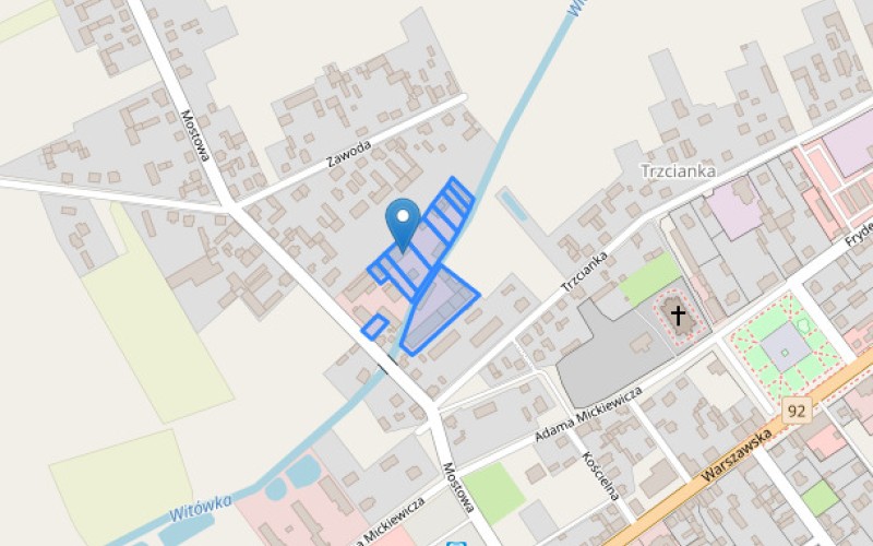 Nieruchomość komercyjna w miejscowości Kałuszyn, Mostowa (mazowieckie). Nieruchomości komercyjne. Mostowa, 05-310, Kałuszyn, (woj. mazowieckie)