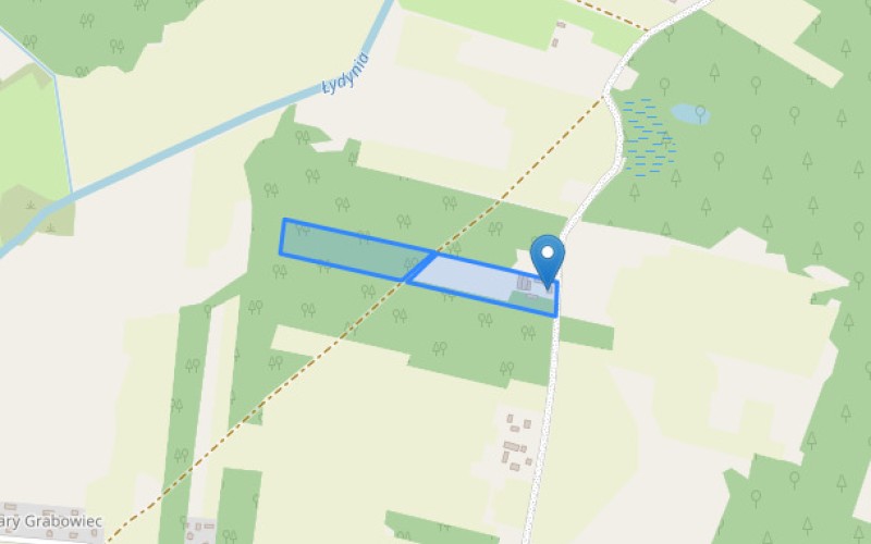 Dom w miejscowości Grabówiec, Grabówiec 23 (mazowieckie). Działki numer: 117, 127. Domy. Grabówiec 23, 06-456, Grabówiec, (woj. mazowieckie)