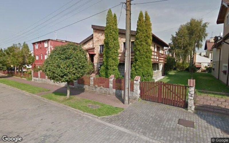 Dom w miejscowości Łeba, Majora Henryka Sucharskiego 3 (pomorskie). Działka numer: 596. Domy. Majora Henryka Sucharskiego 3, 84-360, Łeba, (woj. pomorskie)
