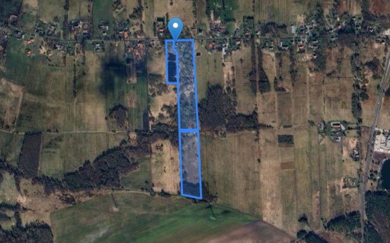 Dom w miejscowości Bolemin, Bolemin 46 (lubuskie). Działki numer: 401, 402, 148. Domy. Bolemin 46, 66-446, Bolemin, (woj. lubuskie)