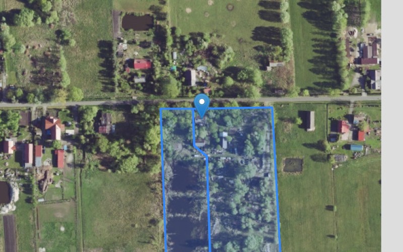 Dom w miejscowości Bolemin, Bolemin 46 (lubuskie). Działki numer: 401, 402, 148. Domy. Bolemin 46, 66-446, Bolemin, (woj. lubuskie)