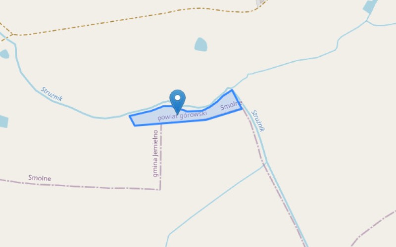 Grunt w miejscowości Smolne, Smolne (dolnośląskie). Działka numer: 14. Działki i grunty. Smolne, 56-209, Smolne, (woj. dolnośląskie)