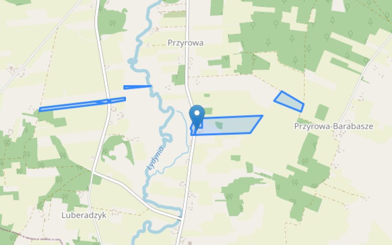 Dom w miejscowości Przyrowa, Obrąb, Luberadz, Przyrowa, Obrąb, Luberadz (mazowieckie). Działki numer: 185, 4, 53, 418, 419/1, 449, 458. Domy. Przyrowa, Obrąb, Luberadz, 06-456, Przyrowa, Obrąb, Luberadz, (woj. mazowieckie)
