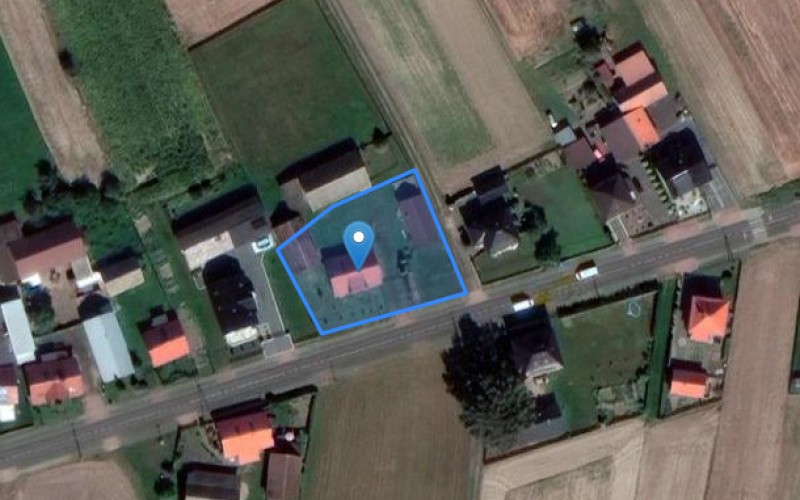 Dom w miejscowości Radłów, Oleska 42 (opolskie). Działka numer: 143. Domy. Oleska 42, 46-331, Radłów, (woj. opolskie)