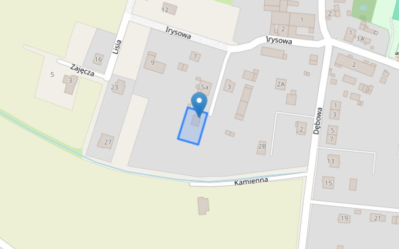 Dom w miejscowości Suchy Dwór, Irysowa 5B (dolnośląskie). Działka numer: 20/3. Domy. Irysowa 5B, 52-200, Suchy Dwór, (woj. dolnośląskie)