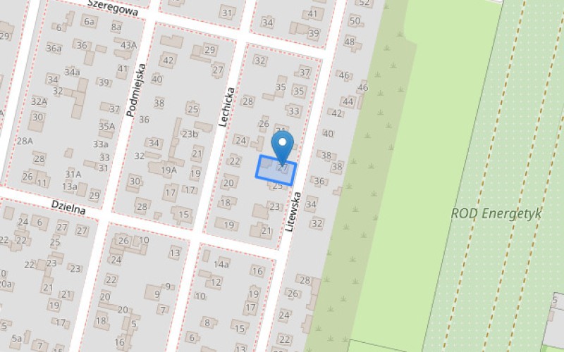 Dom w miejscowości Radom, Litewska 27 (mazowieckie). Działka numer: 224. Domy. Litewska 27, 26-600, Radom, (woj. mazowieckie)