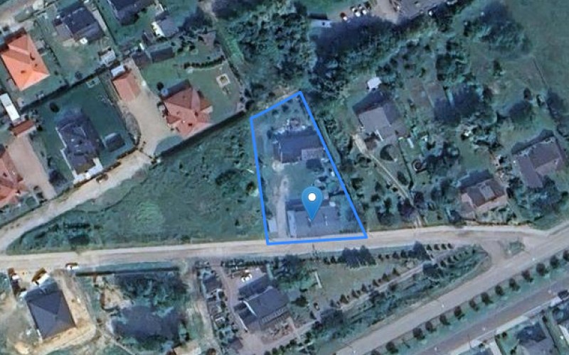 Dom w miejscowości Mrocza, Spokojna 6 (kujawsko-pomorskie). Działka numer: 397/2. Domy. Spokojna 6, 89-115, Mrocza, (woj. kujawsko-pomorskie)