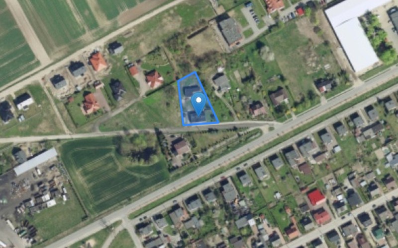 Dom w miejscowości Mrocza, Spokojna 6 (kujawsko-pomorskie). Działka numer: 397/2. Domy. Spokojna 6, 89-115, Mrocza, (woj. kujawsko-pomorskie)