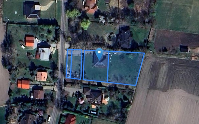 Dom w miejscowości Raków, Raków 41D (dolnośląskie). Działki numer: 524/10, 524/9, 524/8, 524/7. Domy. Raków 41D, 55-093, Raków, (woj. dolnośląskie)