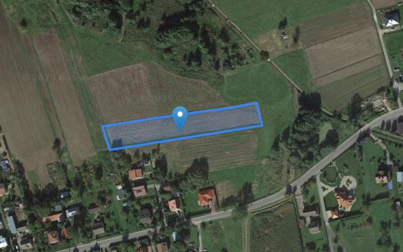 Grunt w miejscowości Malawa, Malawa (podkarpackie). Działka numer: 824. Działki i grunty. Malawa, 36-007, Malawa, (woj. podkarpackie)
