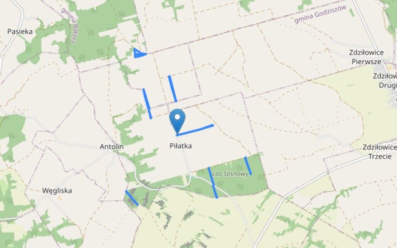 Nieruchomość w miejscowości Piłatka, Piłatka (lubelskie). Inne. Piłatka, 23-302, Piłatka, (woj. lubelskie)