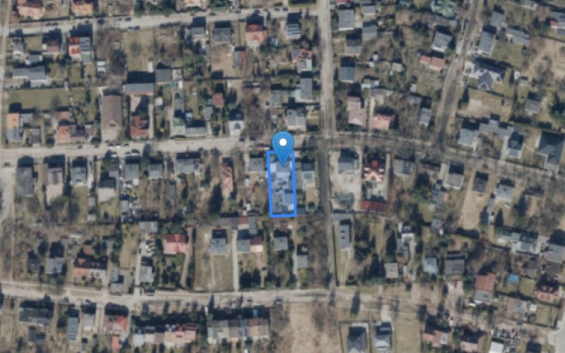 Dom w miejscowości Łódź, Wyżynna 21 (łódzkie). Działka numer: 499. Domy. Wyżynna 21, 92-107, Łódź, (woj. łódzkie)