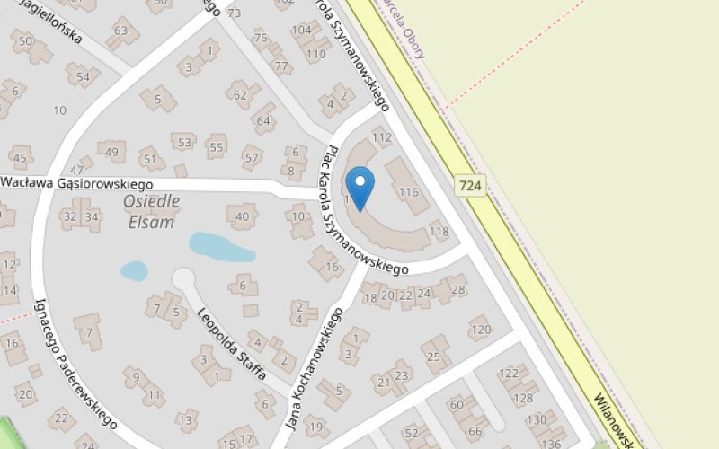 Mieszkanie w miejscowości Konstancin-Jeziorna, Wilanowska 114/34 (mazowieckie). Mieszkania. Wilanowska 114/34, 05-520, Konstancin-Jeziorna, (woj. mazowieckie)