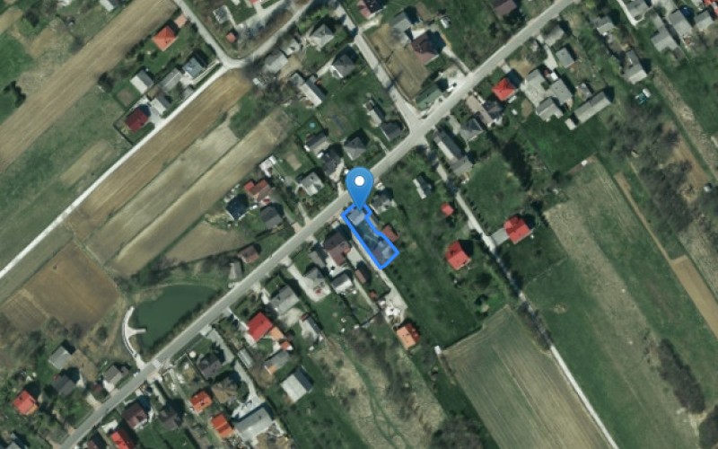 Dom w miejscowości Czajowice, Władysława Łokietka 58 (małopolskie). Działka numer: 329/6. Domy. Władysława Łokietka 58, 32-089, Czajowice, (woj. małopolskie)