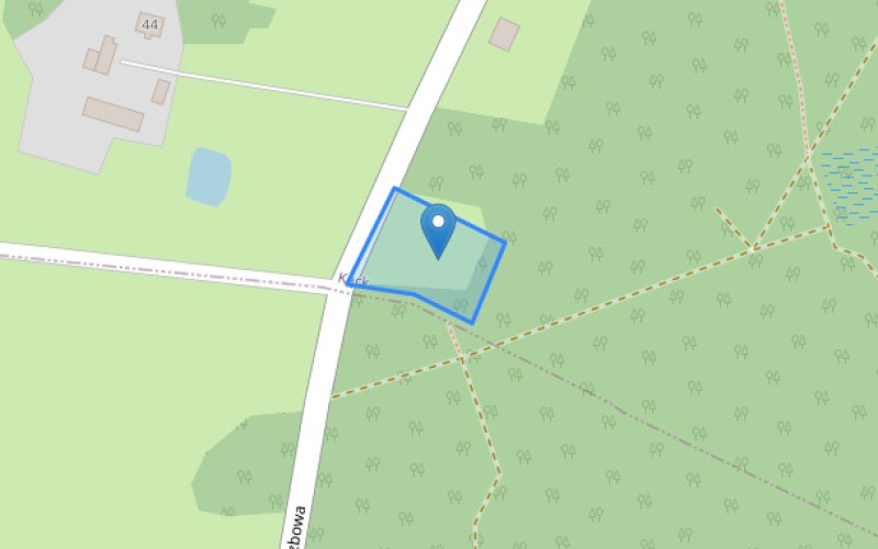 Grunt w miejscowości Kąck, Kąck (mazowieckie). Działka numer: 636/9. Działki i grunty. Kąck, 05-460, Kąck, (woj. mazowieckie)