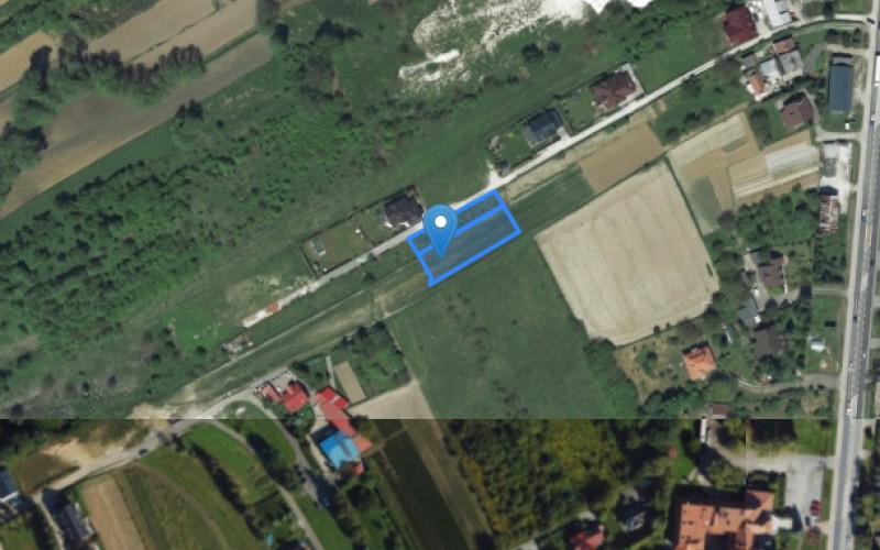 Grunt w miejscowości Bibice, Bławatkowa (małopolskie). Działki numer: 934/6, 940/7. Działki i grunty. Bławatkowa, 32-087, Bibice, (woj. małopolskie)