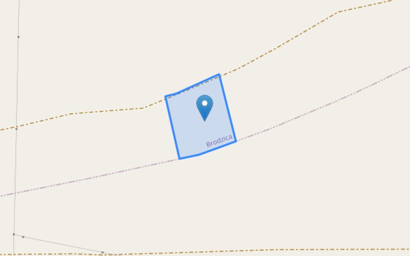 Grunt w miejscowości Brodzica, Brodzica (lubelskie). Działka numer: 529/2. Działki i grunty. Brodzica, 22-500, Brodzica, (woj. lubelskie)