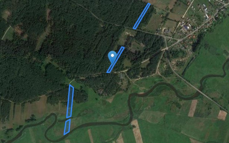 Grunt w miejscowości Doktorce, Doktorce (podlaskie). Działki numer: 309, 363, 377, 317/2. Działki i grunty. Doktorce, 18-105, Doktorce, (woj. podlaskie)