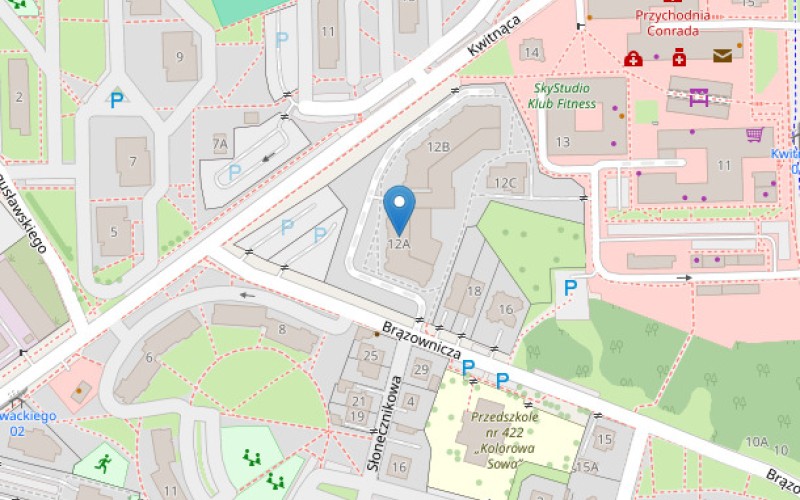 Mieszkanie w miejscowości Warszawa, Kwitnąca 12A/27 (mazowieckie). Mieszkania. Kwitnąca 12A/27, 01-926, Warszawa, (woj. mazowieckie)