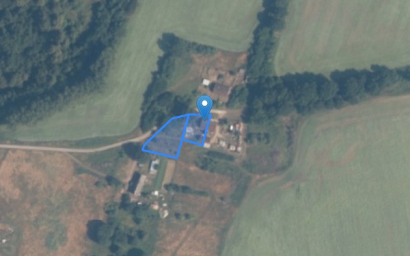 Dom w miejscowości Komaszewo, Komaszewo 6 (pomorskie). Działki numer: 436/1, 436/2. Domy. Komaszewo 6, 84-352, Komaszewo, (woj. pomorskie)