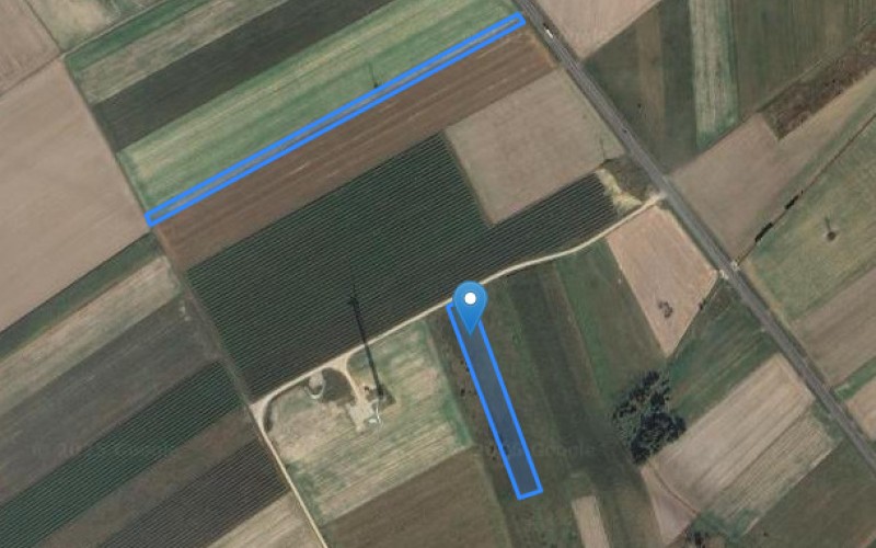 Grunt w miejscowości Orchów, Orchów (łódzkie). Działki numer: 155, 87/2. Działki i grunty. Orchów, 98-100, Orchów, (woj. łódzkie)