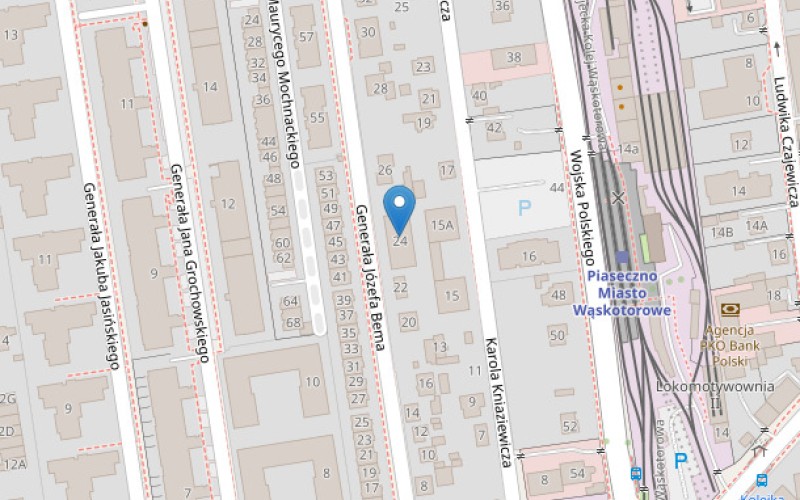 Mieszkanie w miejscowości Piaseczno, Generała Józefa Bema 24/6 (mazowieckie). Mieszkania. Generała Józefa Bema 24/6, 05-500, Piaseczno, (woj. mazowieckie)