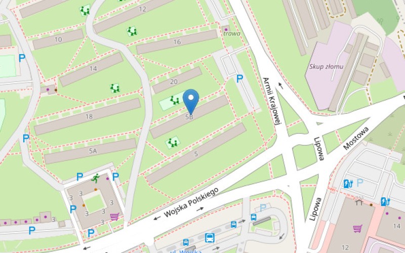 Mieszkanie w miejscowości Końskie, Wojska Polskiego 5B/49 (świętokrzyskie). Mieszkania. Wojska Polskiego 5B/49, 26-200, Końskie, (woj. świętokrzyskie)