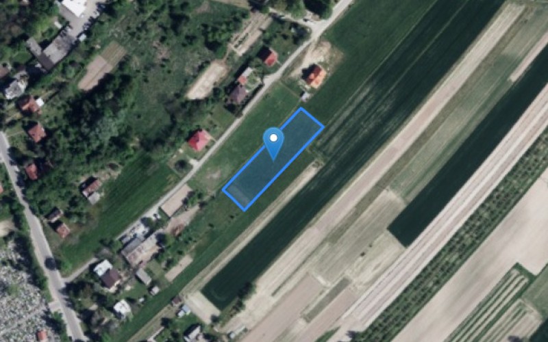 Grunt w miejscowości Kurów, Zacisze (lubelskie). Działka numer: 2508. Działki i grunty. Zacisze, 24-170, Kurów, (woj. lubelskie)