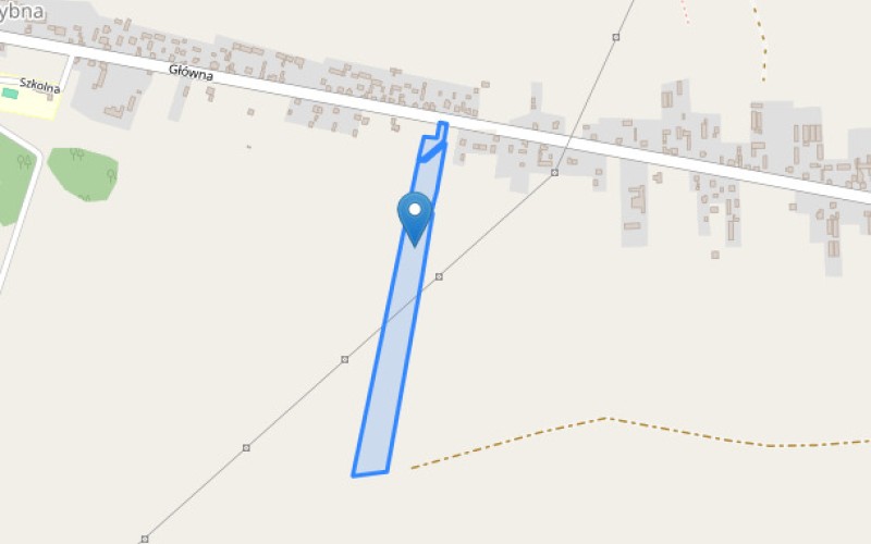 Grunt w miejscowości Rybna, Główna (śląskie). Działki numer: 20/2, 49, 40. Działki i grunty. Główna, 42-231, Rybna, (woj. śląskie)