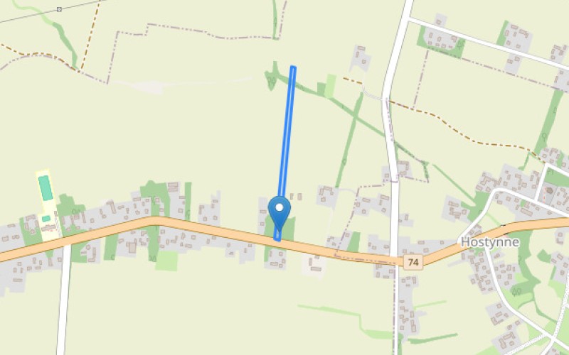 Dom w miejscowości Hostynne-Kolonia, Hostynne-Kolonia (lubelskie). Działka numer: 88. Domy. Hostynne-Kolonia, 22-550, Hostynne-Kolonia, (woj. lubelskie)