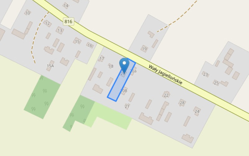 Dom w miejscowości Horodło, Horodło (lubelskie). Działka numer: 193/2. Domy. Horodło, 22-523, Horodło, (woj. lubelskie)