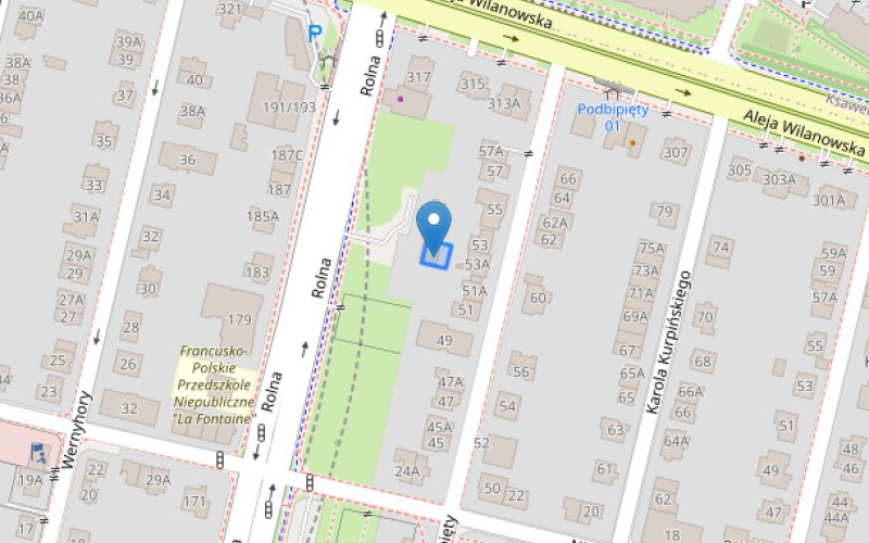 Dom w miejscowości Warszawa, Podbipięty 53A (mazowieckie). Działka numer: 14. Domy. Podbipięty 53A, 02-732, Warszawa, (woj. mazowieckie)