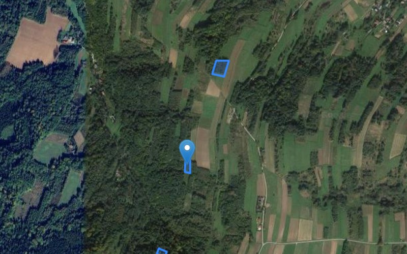 Grunt w miejscowości Hyżne, Hyżne (podkarpackie). Działki numer: 3903, 3998, 3948, 3917. Działki i grunty. Hyżne, 36-024, Hyżne, (woj. podkarpackie)