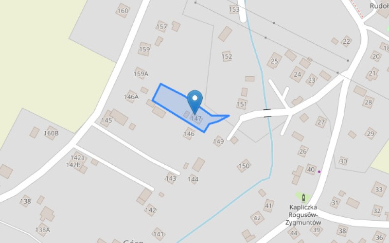 Dom w miejscowości Rudołowice, Rudołowice 147 (podkarpackie). Działka numer: 600. Domy. Rudołowice 147, 37-565, Rudołowice, (woj. podkarpackie)