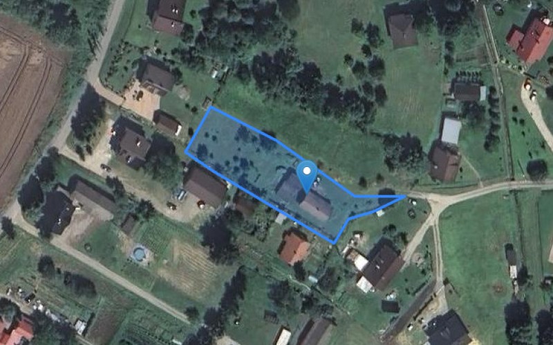 Dom w miejscowości Rudołowice, Rudołowice 147 (podkarpackie). Działka numer: 600. Domy. Rudołowice 147, 37-565, Rudołowice, (woj. podkarpackie)