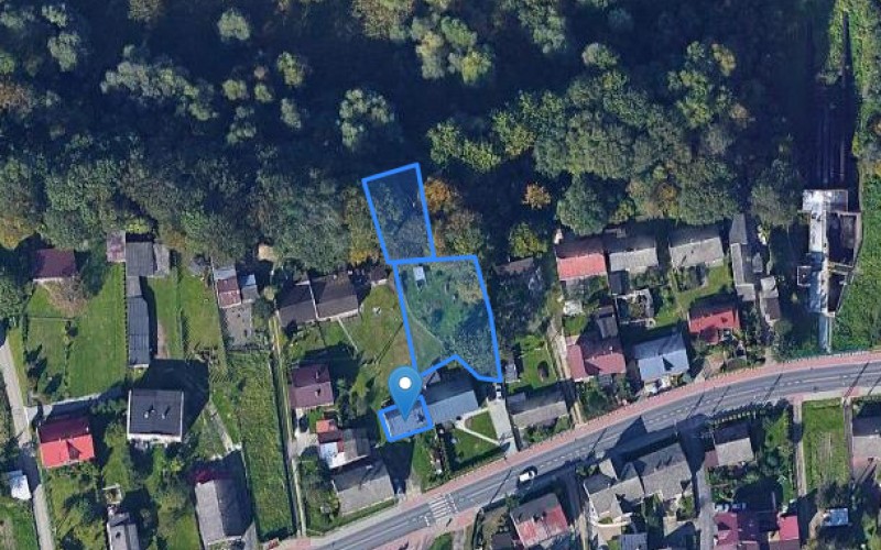 Dom w miejscowości Oświęcim, Zwycięstwa 103 (małopolskie). Działki numer: 3425, 3427, 613/2. Domy. Zwycięstwa 103, 32-661, Oświęcim, (woj. małopolskie)