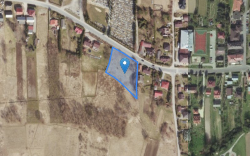 Grunt w miejscowości Chmielnik, Chmielnik (podkarpackie). Działka numer: 2286. Działki i grunty. Chmielnik, 36-016, Chmielnik, (woj. podkarpackie)