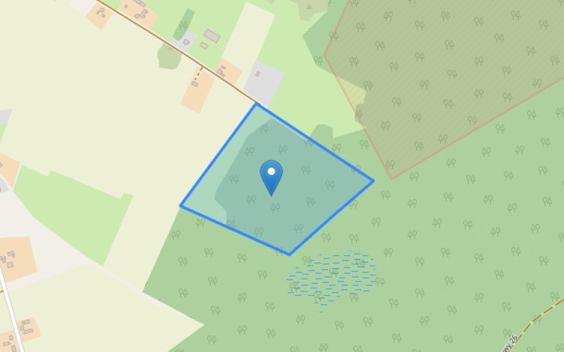 Grunt w miejscowości Chomętowo, Chomętowo (zachodniopomorskie). Działka numer: 415. Działki i grunty. Chomętowo, 72-342, Chomętowo, (woj. zachodniopomorskie)