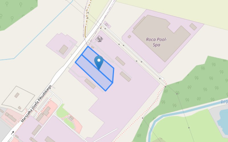 Grunt w miejscowości Gryfice, Marszałka Józefa Piłsudskiego (zachodniopomorskie). Działki numer: 3/8, 3/9. Działki i grunty. Marszałka Józefa Piłsudskiego, 72-300, Gryfice, (woj. zachodniopomorskie)