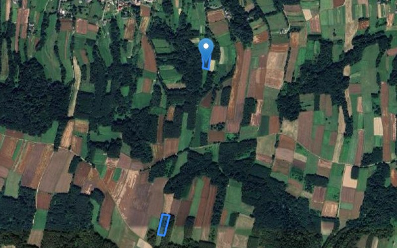 Grunt w miejscowości Nawsie, Nawsie (podkarpackie). Działki numer: 4799, 4255. Działki i grunty. Nawsie, 39-110, Nawsie, (woj. podkarpackie)