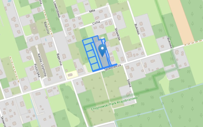 Nieruchomość w miejscowości Łoś, Spółdzielcza (mazowieckie). Inne. Spółdzielcza, 05-504, Łoś, (woj. mazowieckie)