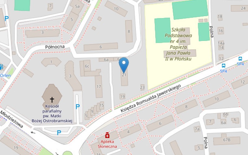 Mieszkanie w miejscowości Płońsk, Księdza Romualda Jaworskiego 21/1 (mazowieckie). Mieszkania. Księdza Romualda Jaworskiego 21/1, 09-100, Płońsk, (woj. mazowieckie)