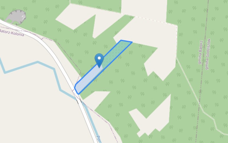 Grunt w miejscowości Batorz, Batorz (lubelskie). Działka numer: 1382. Działki i grunty. Batorz, 23-320, Batorz, (woj. lubelskie)