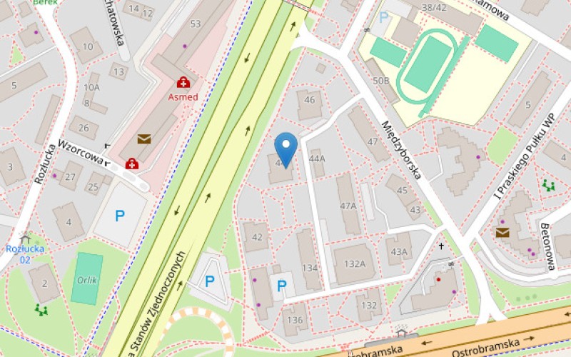 Mieszkanie w miejscowości Warszawa, Aleja Stanów Zjednoczonych 44/31 (mazowieckie). Mieszkania. Aleja Stanów Zjednoczonych 44/31, 04-036, Warszawa, (woj. mazowieckie)