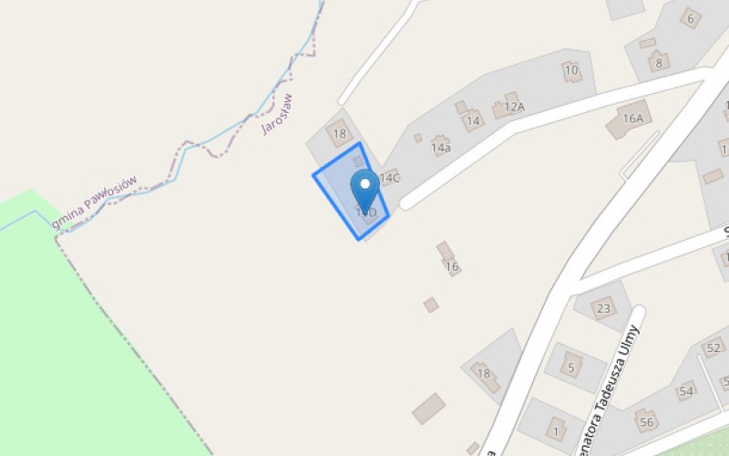 Dom w miejscowości Jarosław, Jarosław (podkarpackie). Działka numer: 525. Domy. Jarosław, 37-500, Jarosław, (woj. podkarpackie)