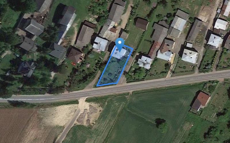 Dom w miejscowości Sławniów, Długa 135 (śląskie). Działka numer: 2240. Domy. Długa 135, 42-436, Sławniów, (woj. śląskie)