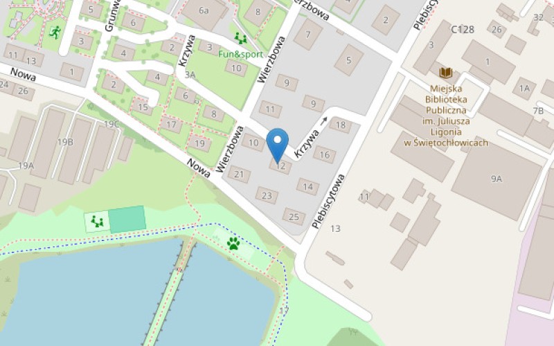 Mieszkanie w miejscowości Świętochłowice, Krzywa 12/1 (śląskie). Mieszkania. Krzywa 12/1, 41-600, Świętochłowice, (woj. śląskie)