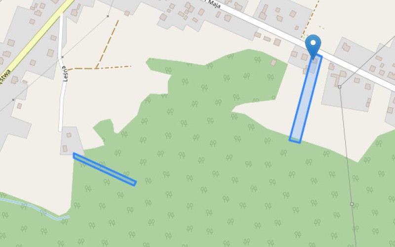 Dom w miejscowości Ciągowice, 1 Maja 30 (śląskie). Działki numer: 708, 746, 984. Domy. 1 Maja 30, 42-458, Ciągowice, (woj. śląskie)