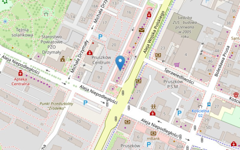 Nieruchomość komercyjna w miejscowości Pruszków, Aleja Wojska Polskiego 20A/46/47 (mazowieckie). Nieruchomości komercyjne. Aleja Wojska Polskiego 20A/46/47, 05-800, Pruszków, (woj. mazowieckie)